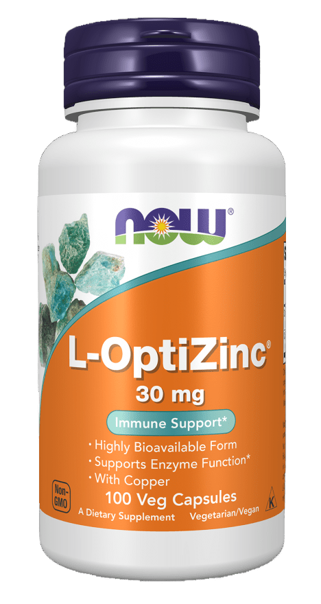 L-OptiZinc® 30 mg Veg Capsules - Só Verde