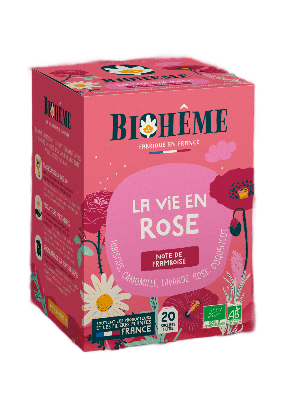 La Vie En Rose Herbal Infusion - Só Verde