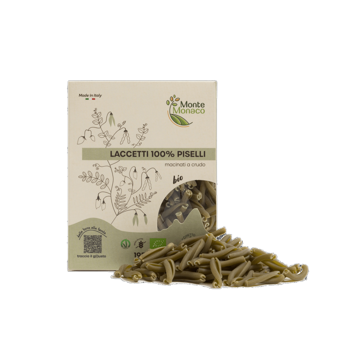 Laccetti 100% pea flour - Só Verde