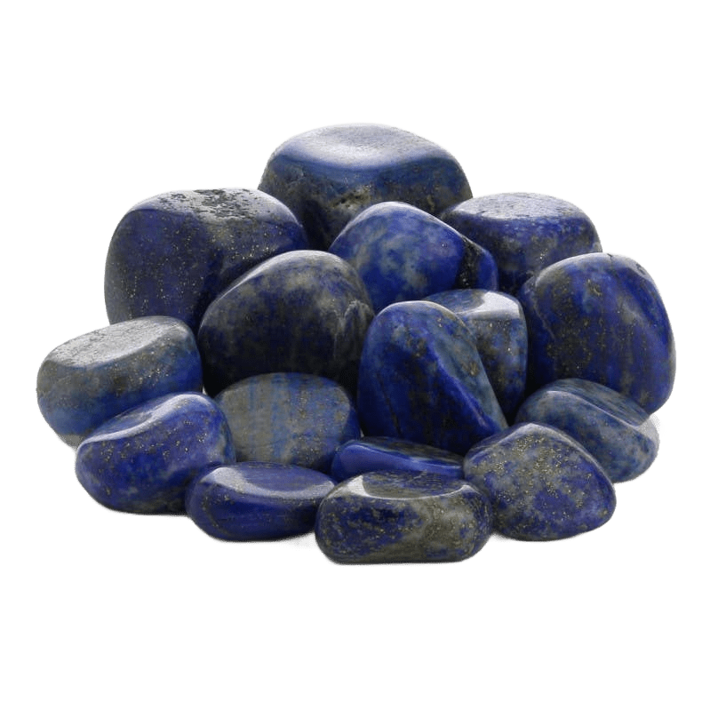Lapis Lazuli Tumbled Stones - Só Verde