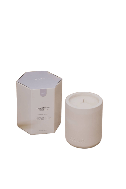 Lavender Fields - Natural soy wax candle - Essential oils - Só Verde