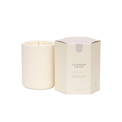 Lavender Fields - Natural soy wax candle - Essential oils - Só Verde