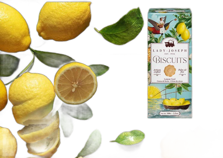 Lemon Curd Cream Cookies - Só Verde