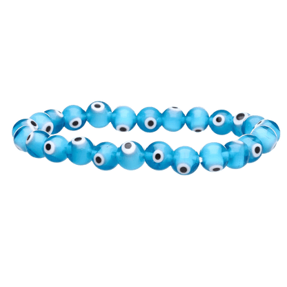 Light Blue Turkish Eye Bracelet - Só Verde