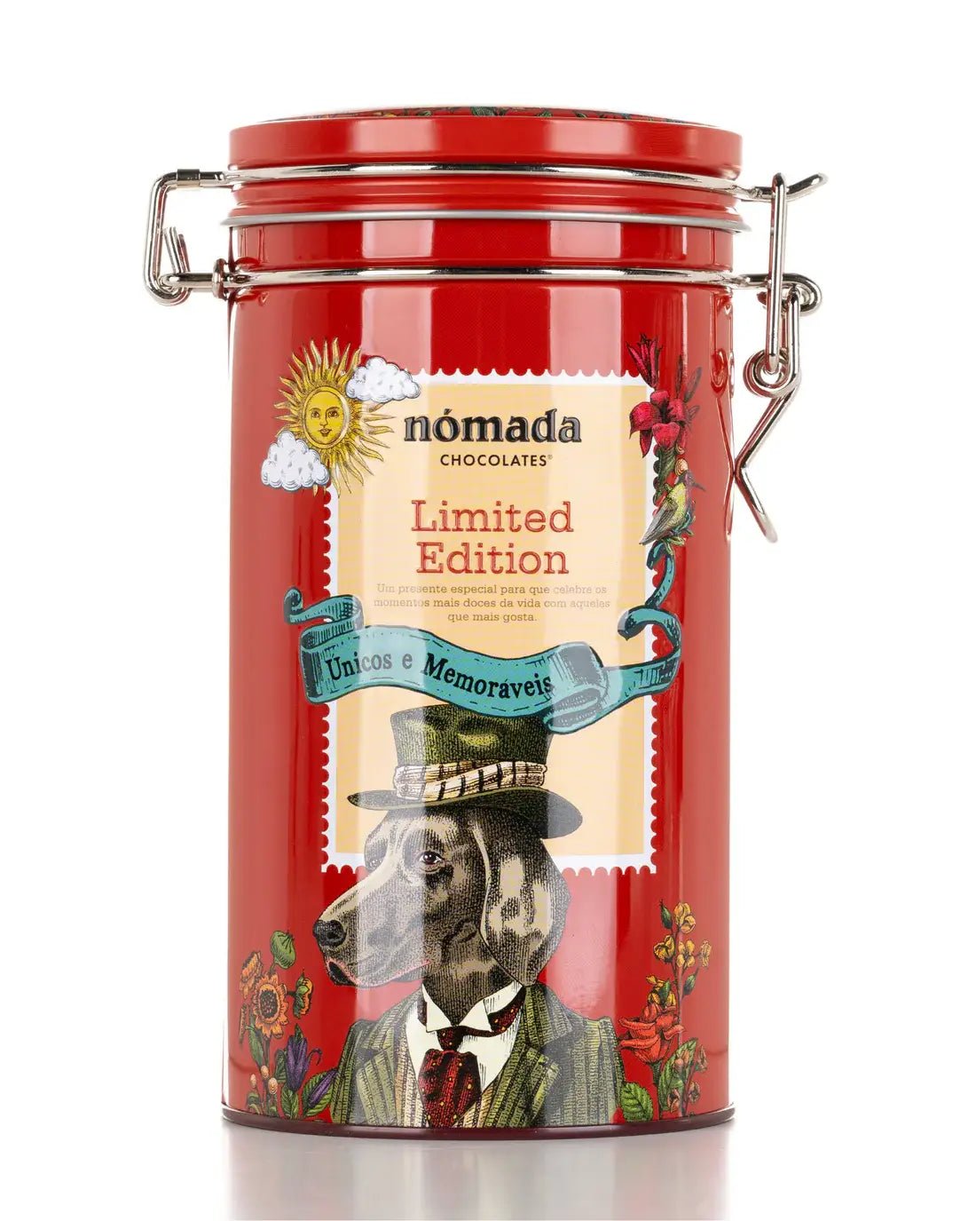 Limited Edition B Chocolate Bonbon Tin 115g - Nomad - Só Verde