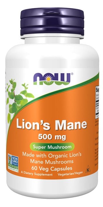 Lion's Mane 500 mg Veg Capsules - Só Verde