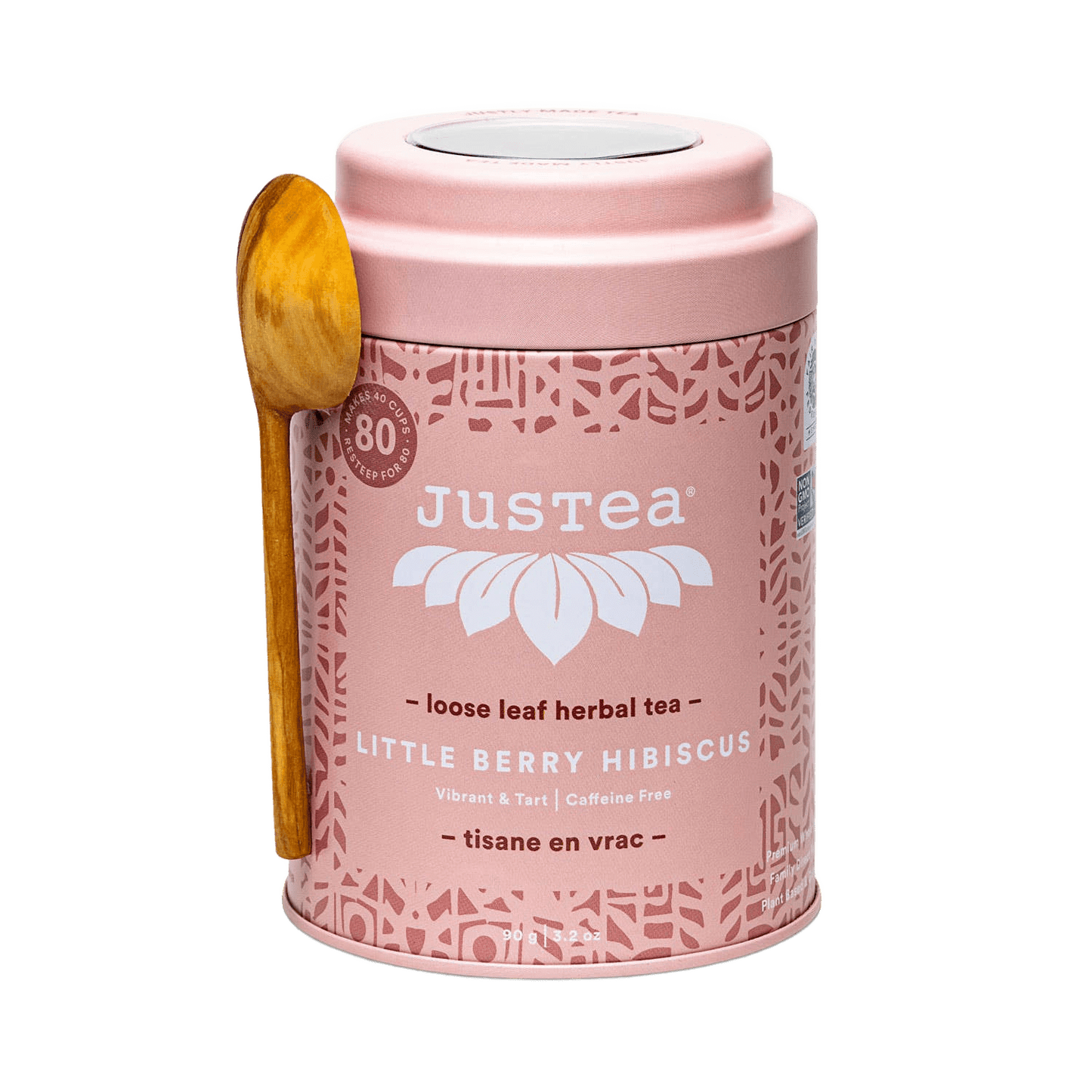 Little Berry Hibiscus Herbal Tea Gift Tin - Só Verde