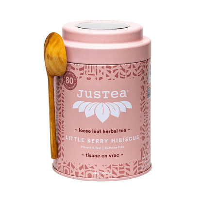 Little Berry Hibiscus Herbal Tea Gift Tin - Só Verde