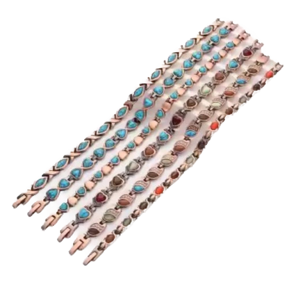 Luxury health bracelet magnetic copper - Só Verde