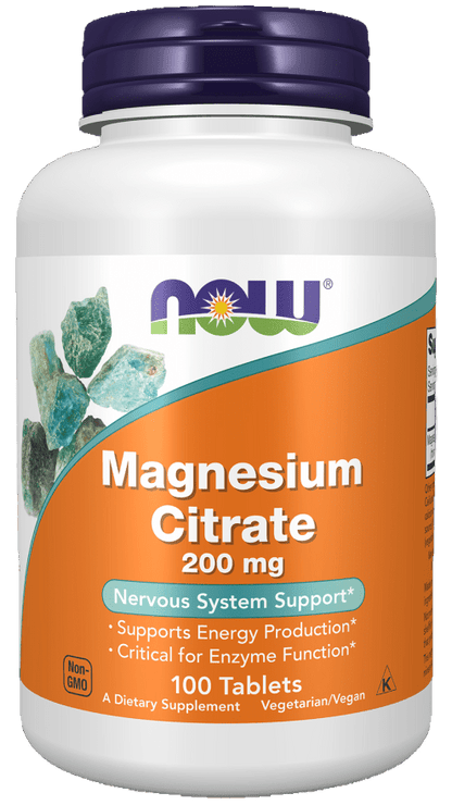 Magnesium Citrate 200 mg Tablets - Só Verde