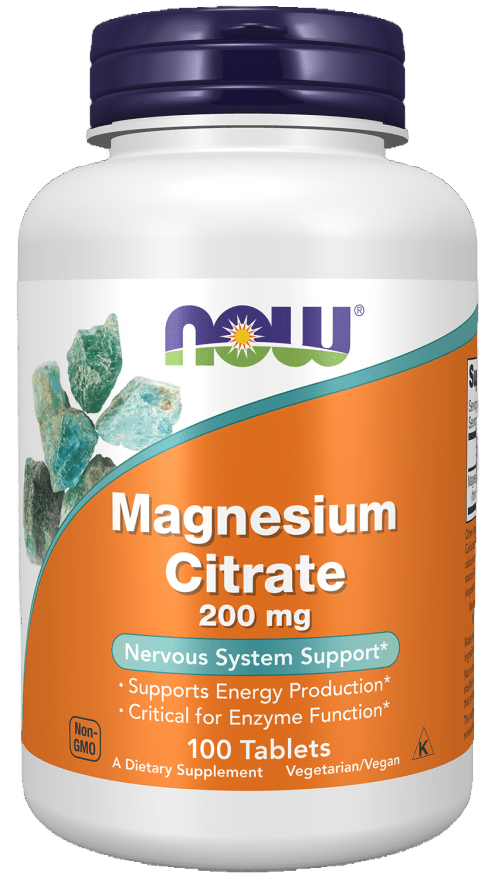 Magnesium Citrate 200 mg Tablets - Só Verde