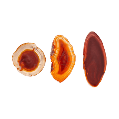 Medium size dyed brown agate plate - Só Verde