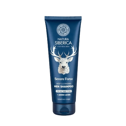 Men Severe Force Deep Cleansing Shampoo for All Hair Types - Só Verde