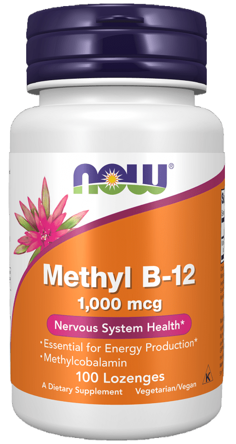 Methyl B-12 1000 mcg Lozenges - Só Verde