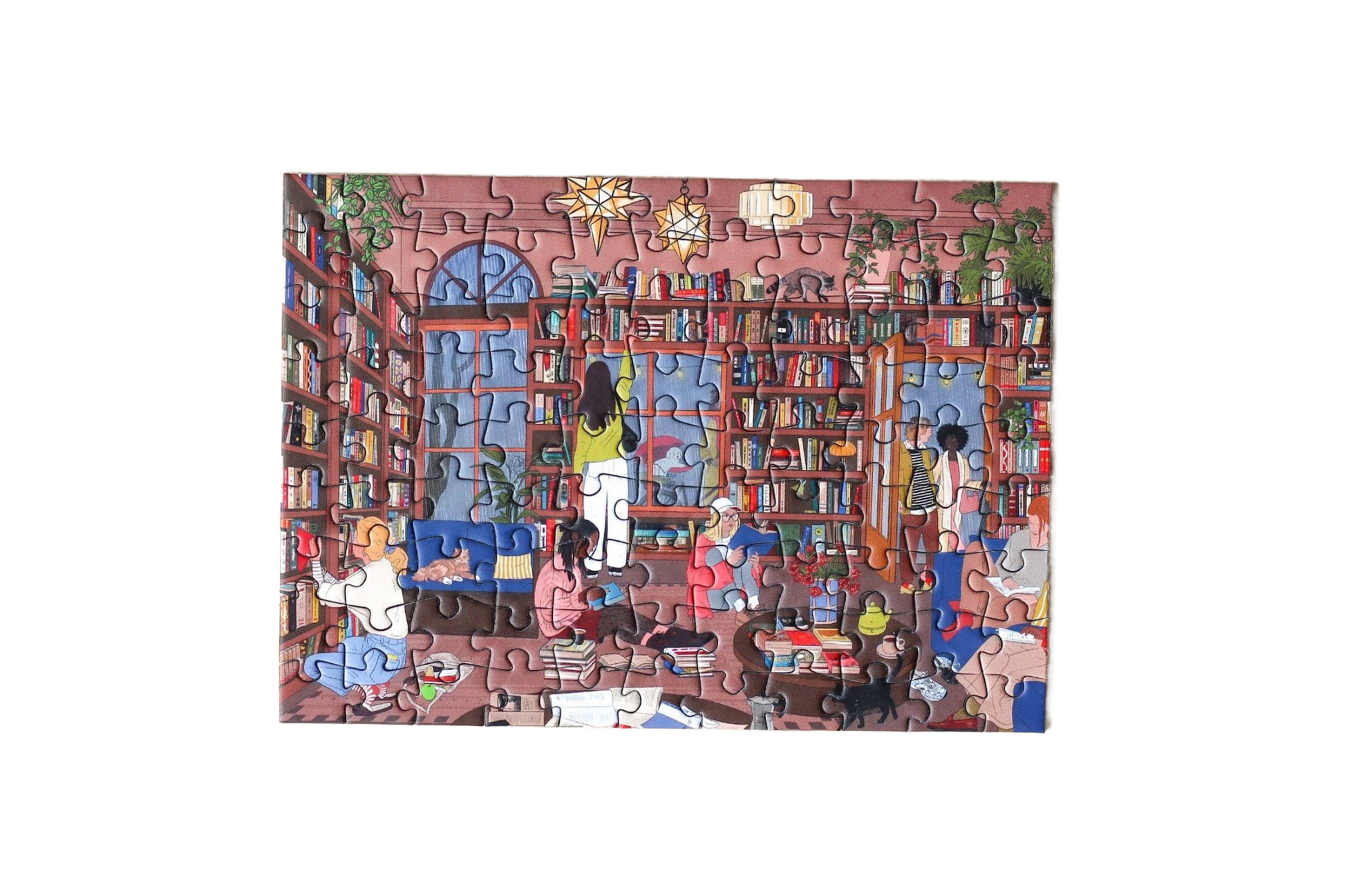 Mini Puzzle Book Nook - Só Verde