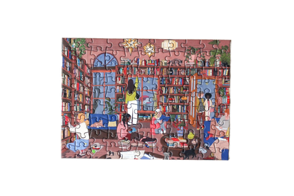 Mini Puzzle Book Nook - Só Verde