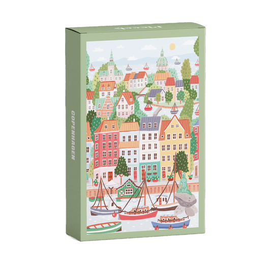 Mini Puzzle Copenhagen - Só Verde