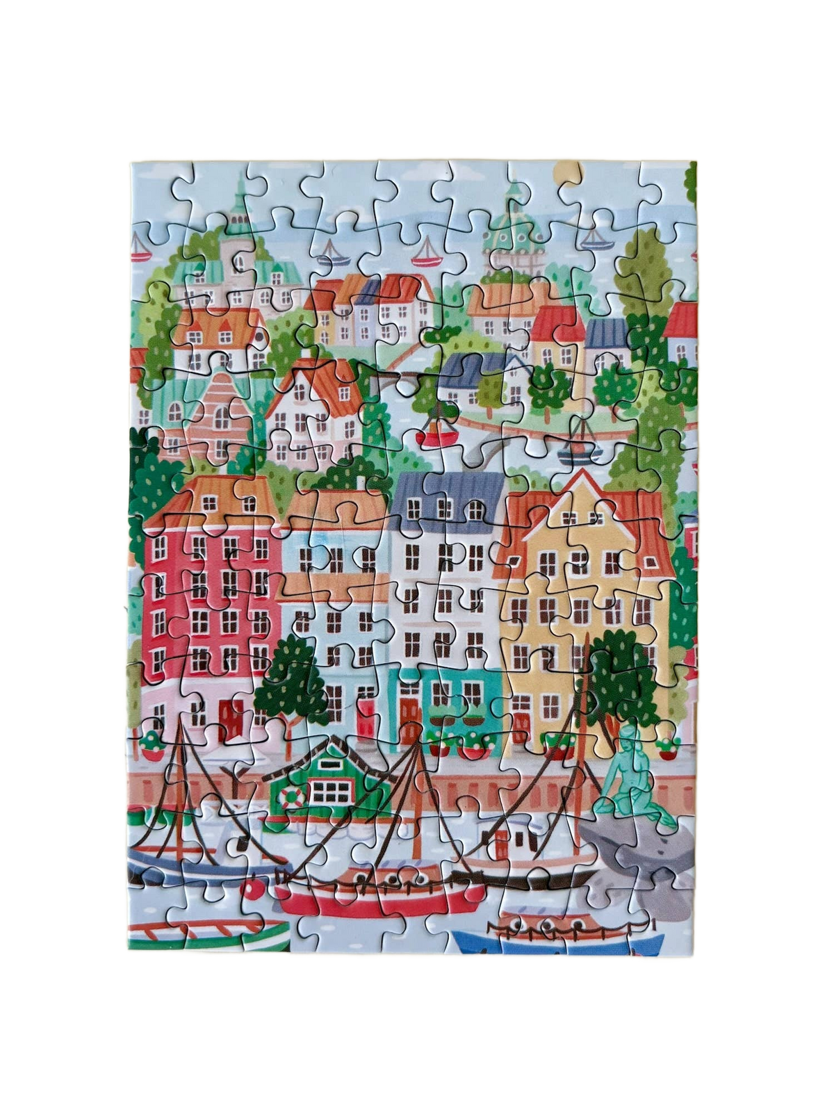 Mini Puzzle Copenhagen - Só Verde