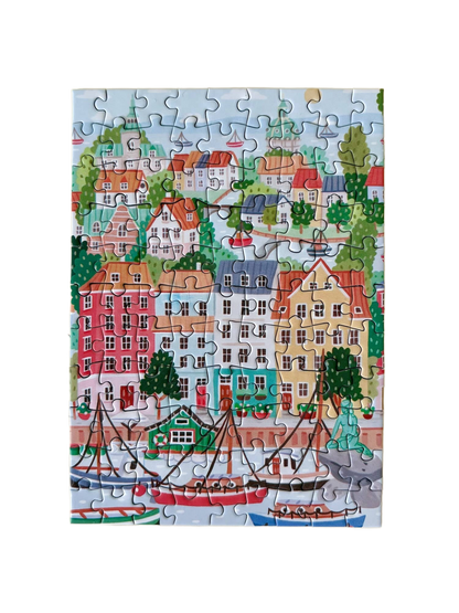Mini Puzzle Copenhagen - Só Verde