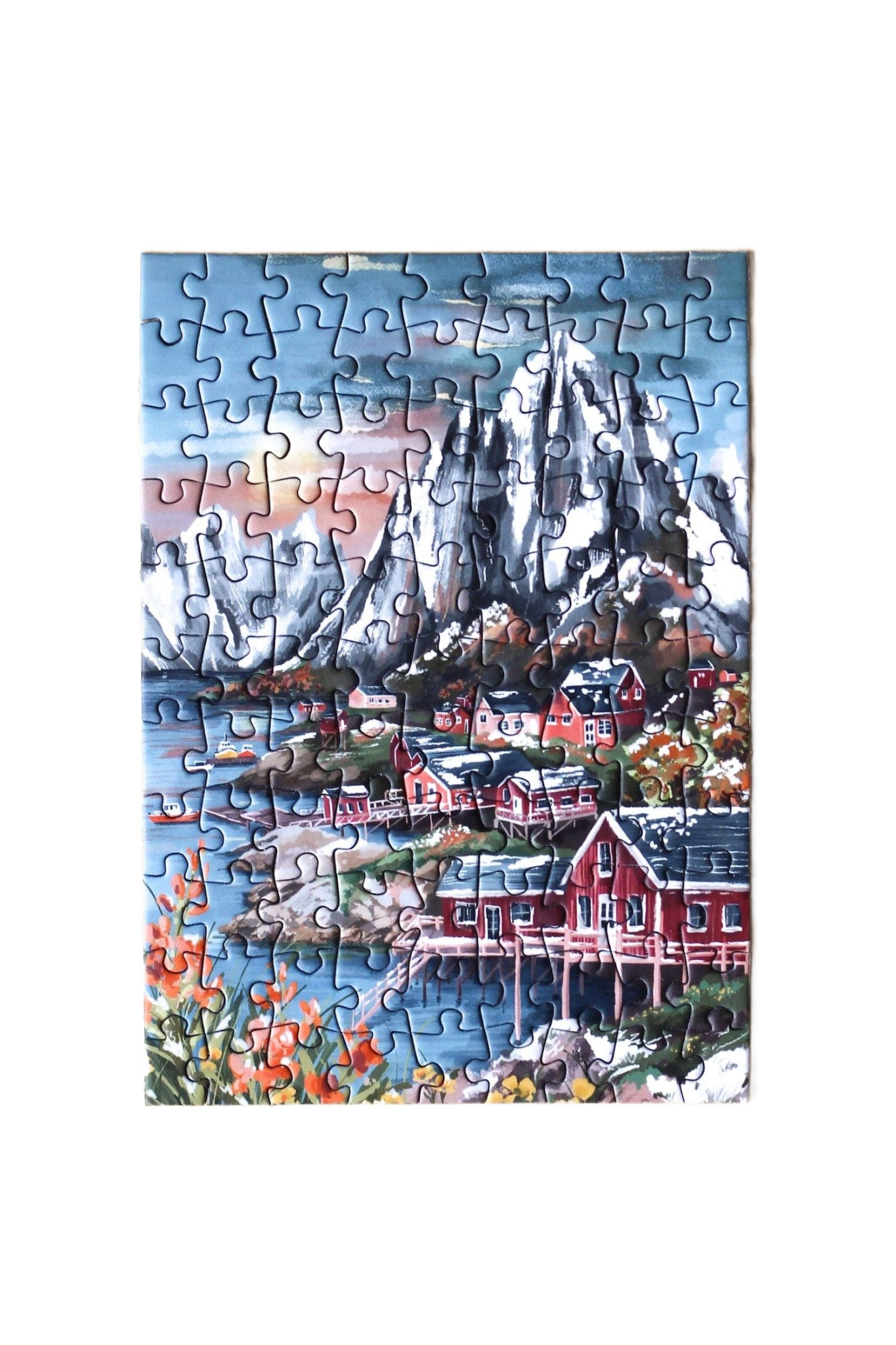 Mini Puzzle Lofoten Norway - Só Verde