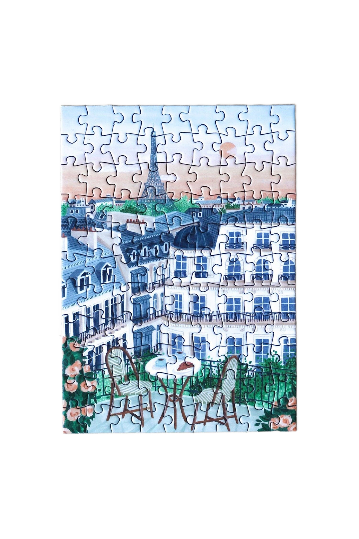 Mini Puzzle Paris - Só Verde