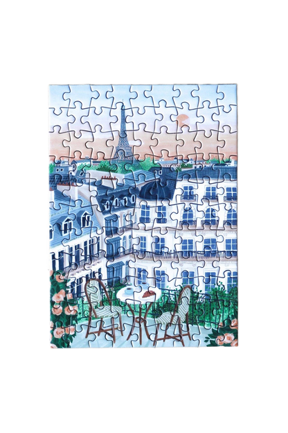 Mini Puzzle Paris - Só Verde