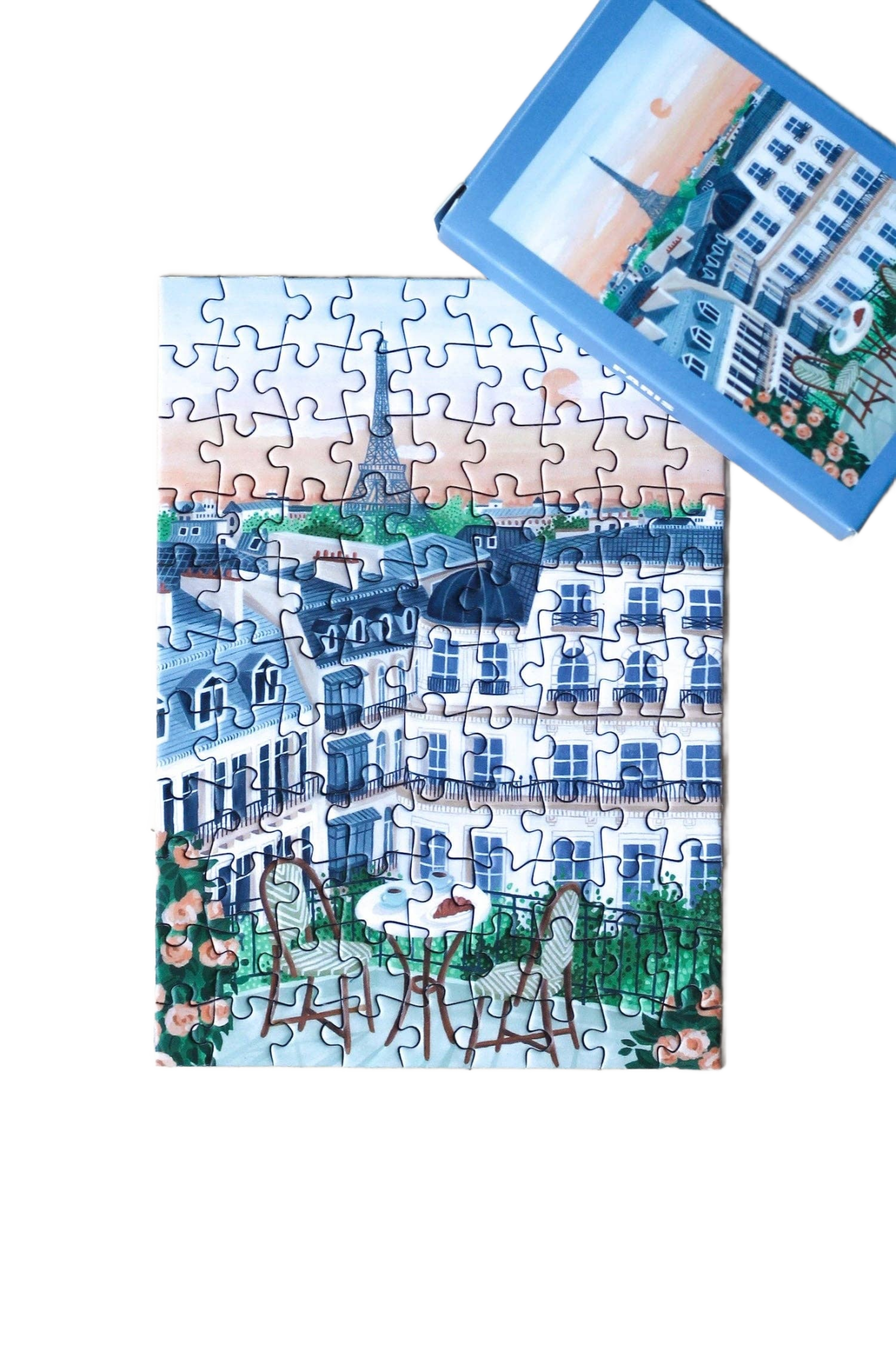 Mini Puzzle Paris - Só Verde