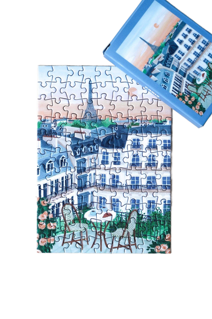 Mini Puzzle Paris - Só Verde