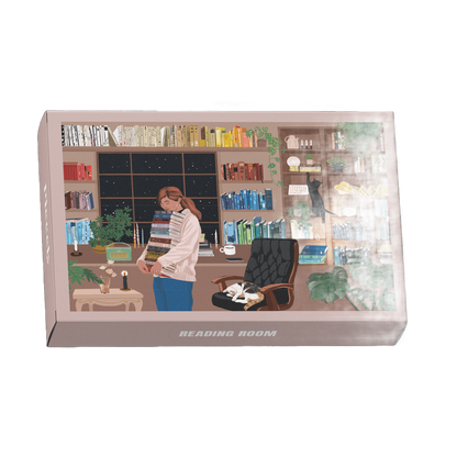 Mini Puzzle Reading Room - Só Verde