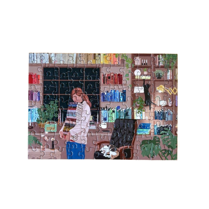 Mini Puzzle Reading Room - Só Verde