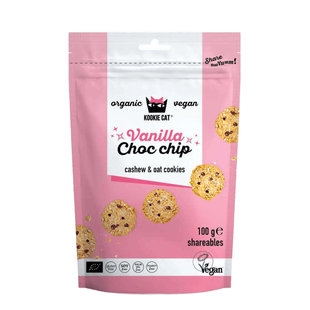Mini Vanilla Chocolate Chip Cookies - Só Verde
