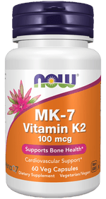 MK-7 Vitamin K2 100 mcg Veg Capsules - Só Verde