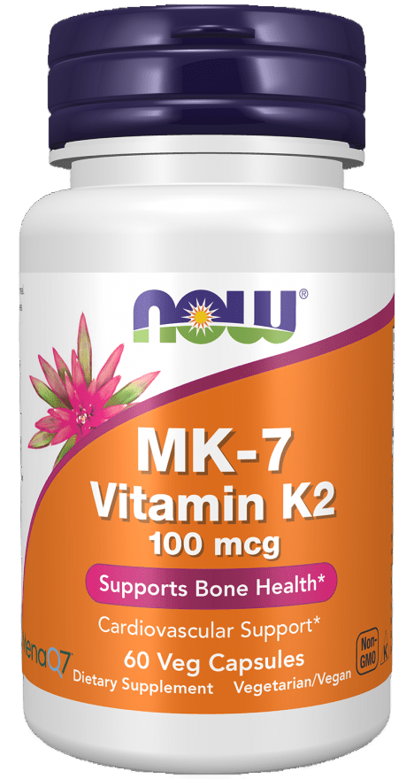 MK-7 Vitamin K2 100 mcg Veg Capsules - Só Verde