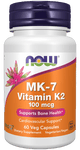 MK-7 Vitamin K2 100 mcg Veg Capsules - Só Verde