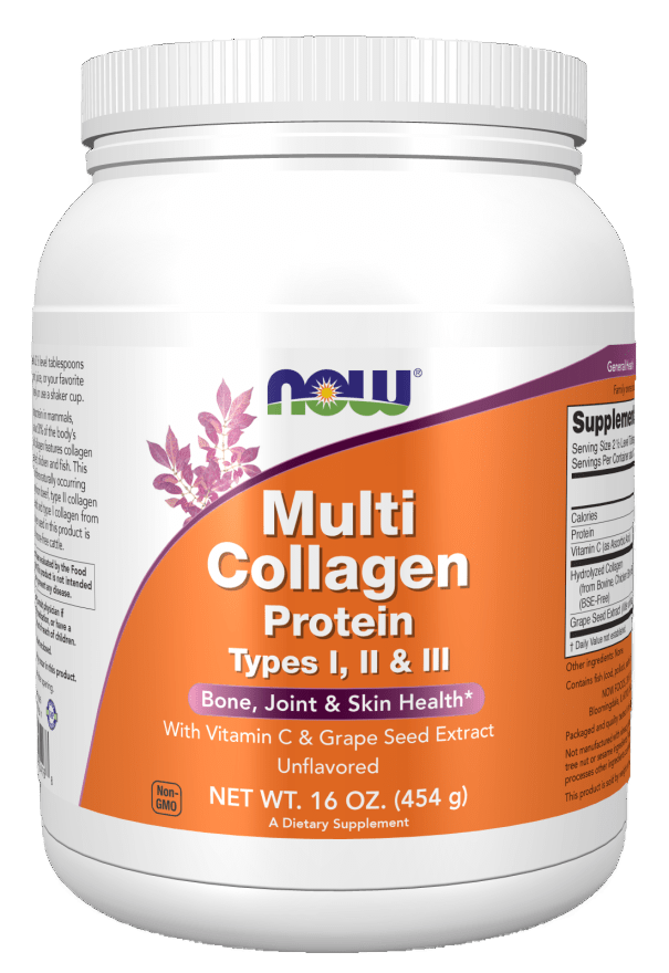 Multi Collagen Protein Types I, II & III Powder - Só Verde