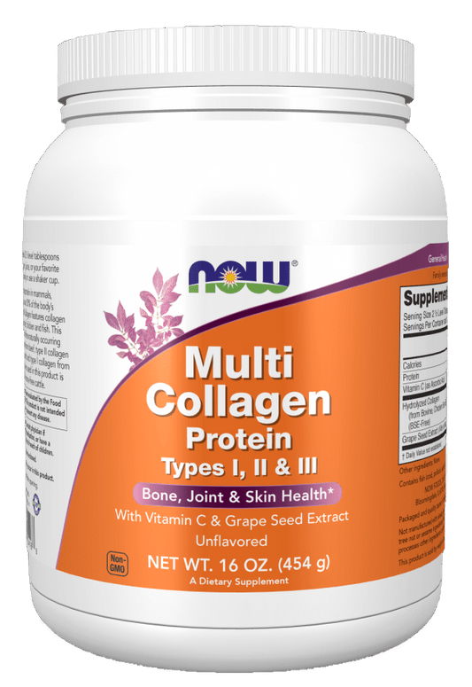 Multi Collagen Protein Types I, II & III Powder - Só Verde
