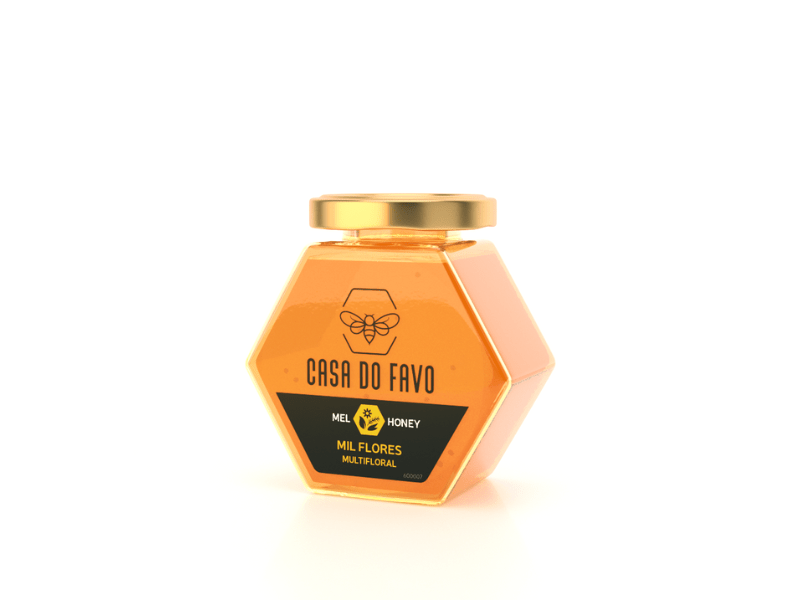 Multifloral Honey 240g - Só Verde
