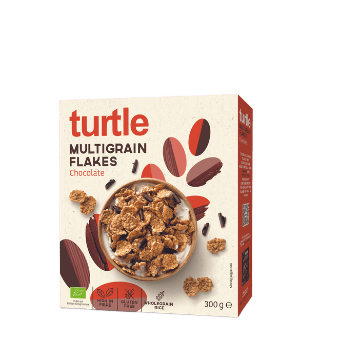 Multigrain Flakes with Dark Chocolate - Só Verde