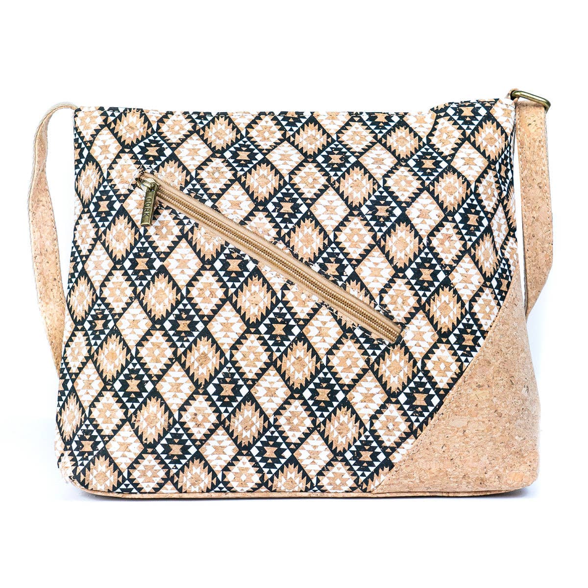 Natural Cork Women’s Crossbody Bag BAG-2339 - Só Verde