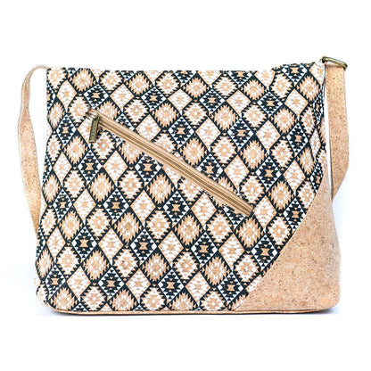 Natural Cork Women’s Crossbody Bag BAG-2339 - Só Verde