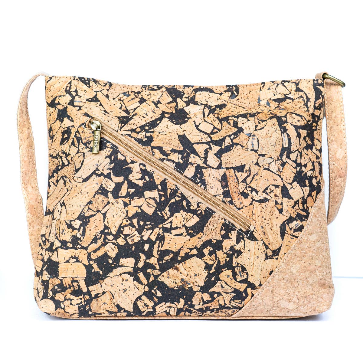 Natural Cork Women’s Crossbody Bag BAG-2339 - Só Verde