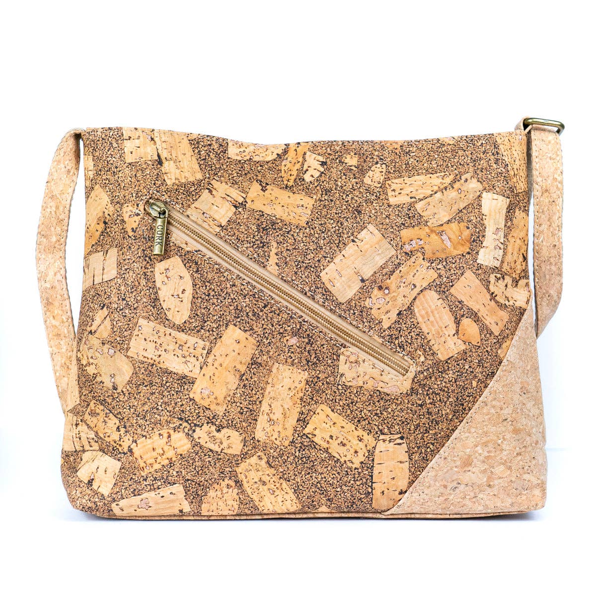 Natural Cork Women’s Crossbody Bag BAG-2339 - Só Verde