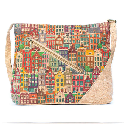 Natural Cork Women’s Crossbody Bag BAG-2339 - Só Verde