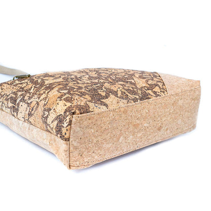 Natural Cork Women’s Crossbody Bag BAG-2339 - Só Verde