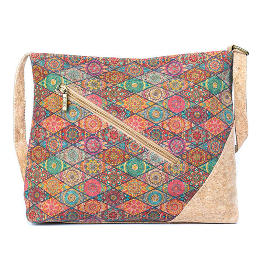 Natural Cork Women’s Crossbody Bag BAG-2339 - Só Verde