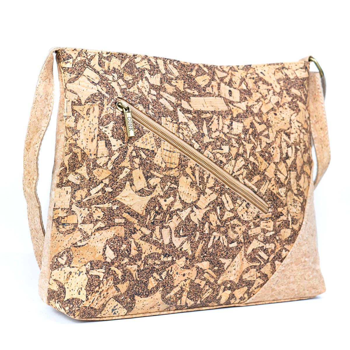 Natural Cork Women’s Crossbody Bag BAG-2339 - Só Verde