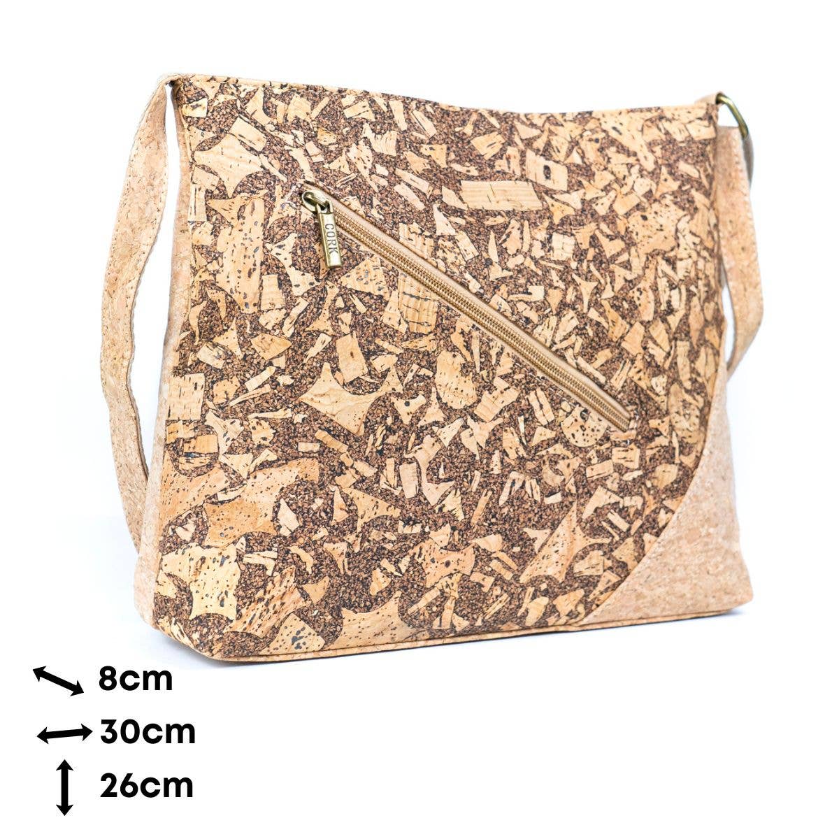Natural Cork Women’s Crossbody Bag BAG-2339 - Só Verde