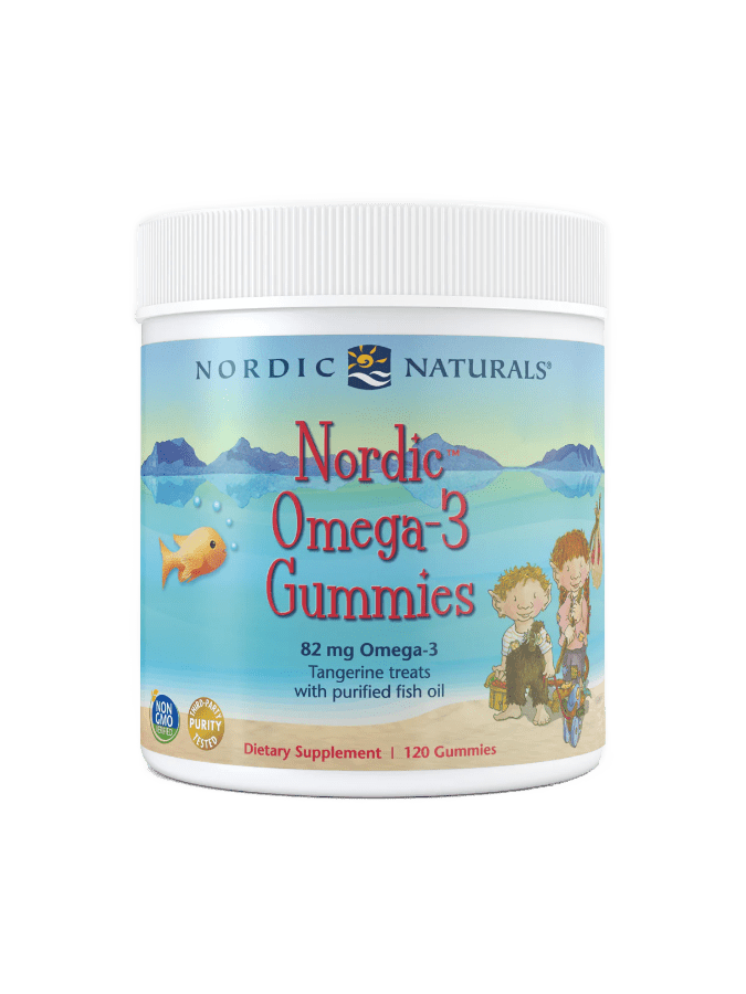 Nordic Omega-Gummies Tangerine - 120 - Só Verde
