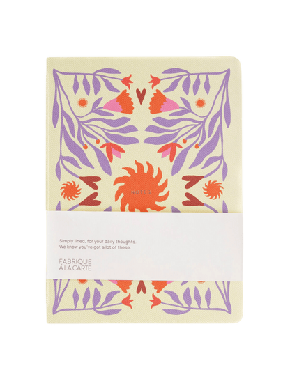 Notebook Sun Beige Lavender - Só Verde