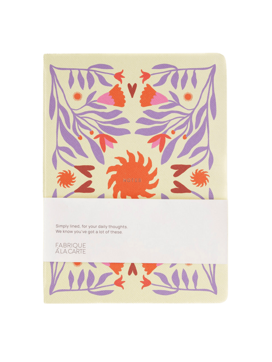 Notebook Sun Beige Lavender - Só Verde